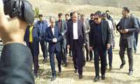 بازدید استاندار ایلام از پروژه های بخش کشاورزی شهرستان سیروان به مناسبت دهه مبارک فجر 