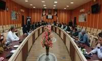 جلسه امنیت غذایی با ریاست معاون سیاسی ، امنیتی و اجتماعی فرماندار ایوان و معاون بهبود تولیدات دامی سازمان جهاد کشاورزی استان و مدیران و کارشناسان ستاد