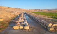 ادامه روند اجرایی کانال آبرسانی سرخه شهرستان آبدانان   