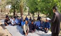 دومین تورآموزشی ترویجی آفت سوسک سرخرطومی حنایی وعارضه خشکیدگی خوشه خرما