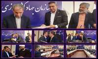 مراسم تودیع  ومعارفه معاون توسعه مدیریت و منابع نیروی انسانی سازمان جهاد کشاورزی استان ایلام 
