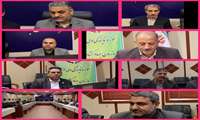 جلسه شورای اداری با ریاست حشمت عزیزان رئیس سازمان و باحضور دکتر قدسی مشاور محترم وزیر و مدیر کل دفتر بازرسی