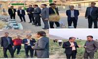 بازدید دکتر میرزاد معاون هماهنگی امور اقتصادی استاندار ایلام، مهندس عزیزان ریاست سازمان جهاد کشاورزی ،دکترنجفی فر رییس مرکز تحقیقات کشاورزی و حیدری زادی مدیر جهاد کشاورزی شهرستان از ایستگاه تحقیقات کشاورزی زنجیره علیا شهرستان چرداول‌. 