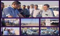 سرمایه گذاری برای تولید بازدید وجلسه بحث و تبادل نظر از روند اجرایی سامانه گرمسیری و پیگیری مراحل اجرایی با حضورحشمت عزیزان ریاست سازمان