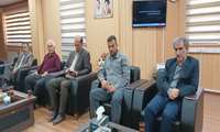 دیدار مدیرکل جهاد کشاورزی استان با فرماندار شهرستان مهران 