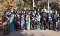 حضور کارآفرین زن روستایی، خانم زهرا برفی‌نژاد از شهرستان دره‌شهر در همایش ملی روز روستا و عشایر