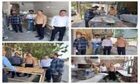 بازرسی و نظارت بر نانوایی‌های شهرآبدانان با حضور اعضای کارگروه آردو نان