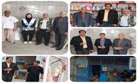 بازدید میدانی از نانوایی های و بازار روستای گنبد پیرمحمد شهرستان ملکشاهی 