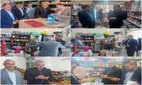 بازدید مدیرکل تعزیرات حکومتی استان ایلام از بازار شهر آبدانان
