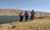 بازدید میدانی و ارزیابی گزینه‌های فنی طرح تأمین  و شبکه آبیاری ولیعصر در شهرستان بدره
