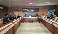 جلسه کمیته برداشت غلات شهرستان بدره با محوریت هماهنگی برای خرید تضمینی گندم و کلزا  