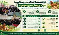 توانمند سازی بانوان روستایی با «پرورش مرغ بومی»