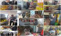 نظارت مشترک کارگروه تنظیم بازار شهرستان چرداول بر بازار صنفی شهر سرابله