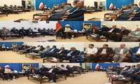 دیدار ریاست سازمان جهاد کشاورزی وکارکنان این سازمان با نماینده محترم ولی فقیه وامام جمعه ایلام