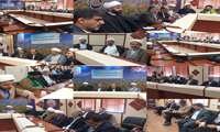 مراسم آیین تکریم ومعارفه مسئول حوزه نمایندگی ولی فقیه درسازمان جهادکشاورزی استان