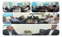 دیدارمدیر جهاد کشاورزی آبدانان با فرماندارآن شهرستان بمناسبت آغاز هفته‌ جهاد کشاورزی